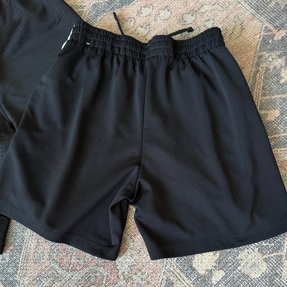 Nike & Jordan Kids Black Athletic Shorts Duo - Picture 7 of 7